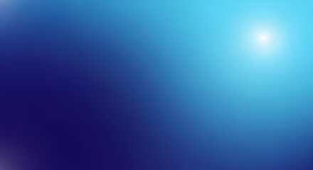 Deep Blue Gradient with Bright Light Spot background