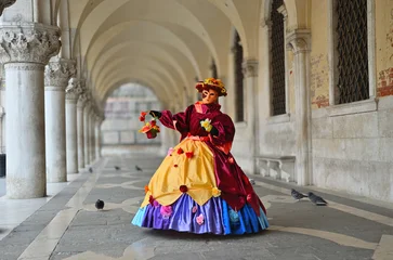 Fotobehang Carnaval Carnival of Venice, Italy  © Oleg Znamenskiy