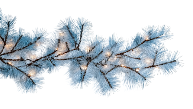 Decorative Glass Christmas Tree Ornament isolated on a transparent background