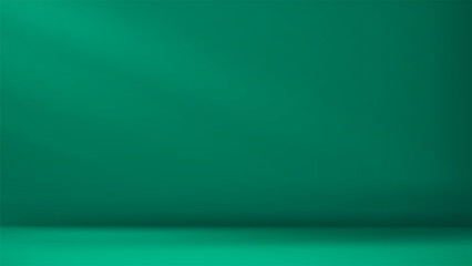 Obraz na płótnie Canvas Dark green studio room. Limbo abstract background. 3d backdrop for product presentation. Minimal wall scene. Showcase, promotion display. Vector mockup illustration New year, Christmas design