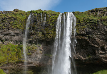 Obraz premium the waterfall Seljalandsfoss in Iceland