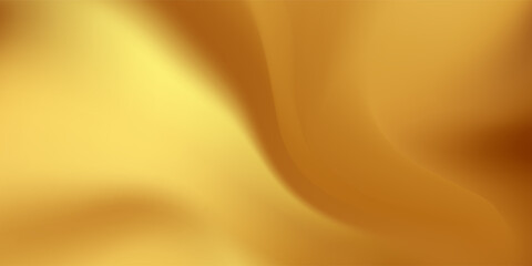 Shiny golden gradient background with smooth metallic texture, elegant and luxurious design perfect for invitations, certificates, packaging, and premium projects. golden silk background.