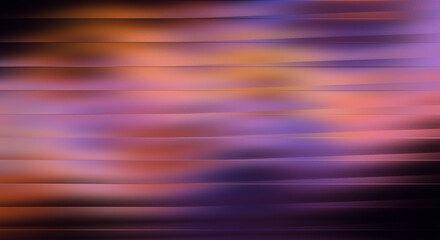 Moody Gradient Horizontal Panels &ndash; Soft Purple to Warm Orange Abstract Background for Design & Presentations