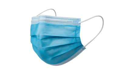 Blue surgical mask modern necessity
