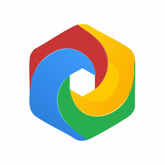 abstract colorful business logo