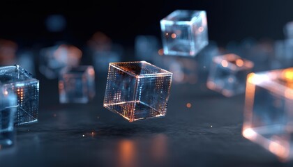 Cutting-Edge Blockchain Technology: A Modern And Futuristic Approach To Abstract Technological Advancements. Innovative, Hi-Tech, And Forward-Thinking Technologies At The Forefront.