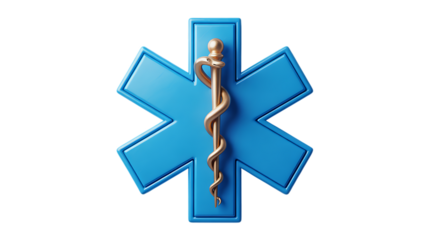 dimensional medical symbol digital artwork