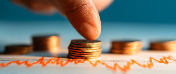 Coin stacking in the financial context