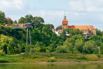 Arneburg in Sachsen-Anhalt an der Elbe