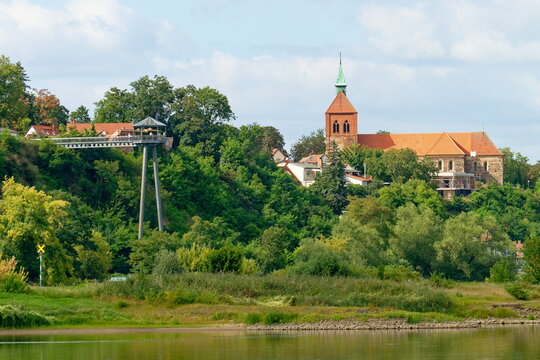 Arneburg in Sachsen-Anhalt an der Elbe