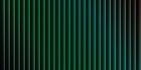 Obraz premium Abstract green-teal gradient vertical lines pattern background