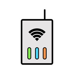 Wireless Internet Modem Icon