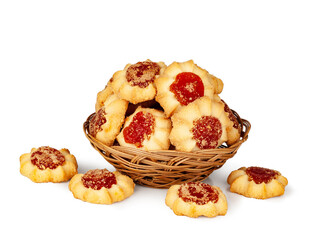 Cookies with jam -