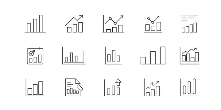 Collection of marketing icons for business and strategy. Action Plan Strategy Icons – Growth, Goals & Business Planning. Collection of Data Icons Featuring Gathering, Acquisition, Logo business.
