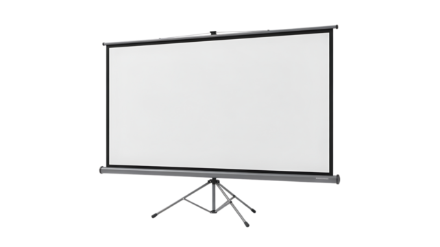Blank projection screen maintenance tricks