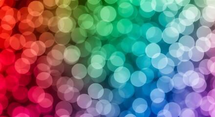 Vibrant bokeh lights create a dreamy, festive atmosphere, perfect for celebrations