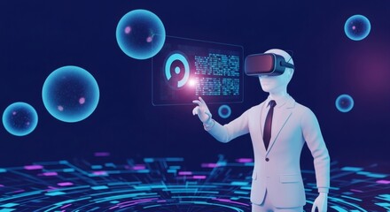 AI Agent in Virtual Reality Exploring the Future of Interaction and Data Visualization via the Metaverse