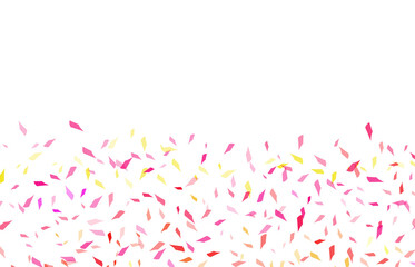  Abstract colorful confetti , scattered party decoration elements, vibrant texture for celebration artwork.