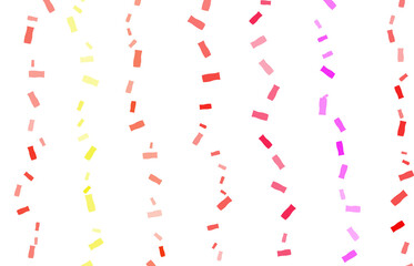  Colorful confetti stream pattern, abstract falling celebration elements, festive decorative texture design..