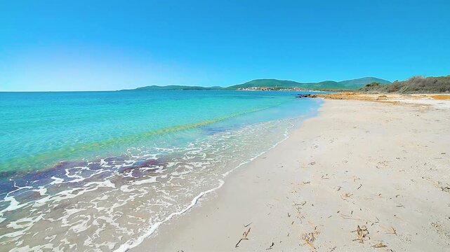 Maria pia shoreline on a sunny day
