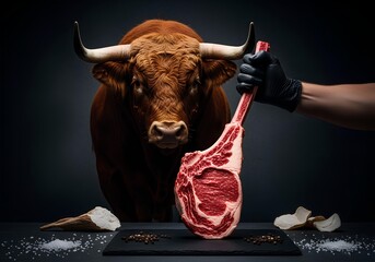 The image is low-key, high-contrast, and moody, utilizing a shallow depth of field (bokeh) to create intense focus on the foreground subject