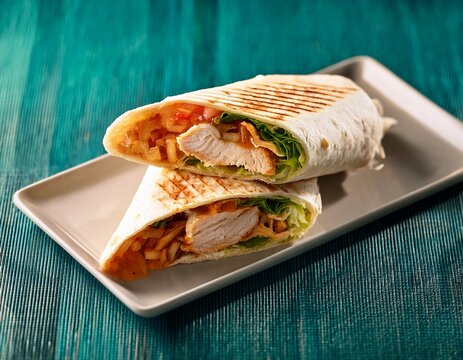 chicken ceaser wrap