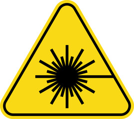Hazard danger vector signs set. Radiation sign, High voltage sign, Exclamation point, Biohazard sign, Gas flame sign, Toxic sign, Laser, CO2, Magnet, Low temperature, EX. Road, Caution warning danger
