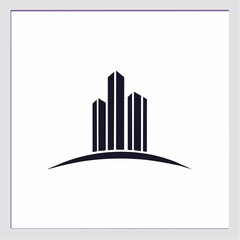 abstract city skyline