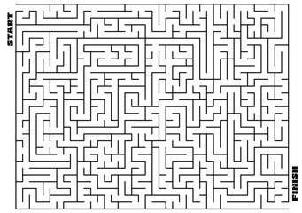  Labyrinth for kids, hard logic path, creativity, complexity. kid game, labyrinth for children books