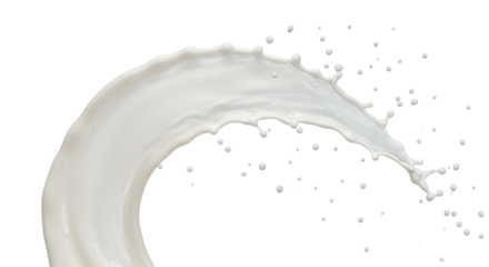 transparent viscous liquid splash, elegant arcing wave with glistening droplets, suspended mid-air against a seamless studio background with copy space for premium beverage advertising