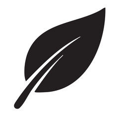 Autumn Leaf and Acorn Silhouettes on White Background Vector Fully Editable Smart Object Text Effect