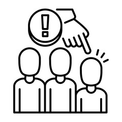 This Racism icon is suitable for Poverty.