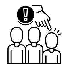 This Racism icon is suitable for Poverty.