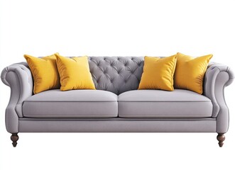 sofa isolated on white