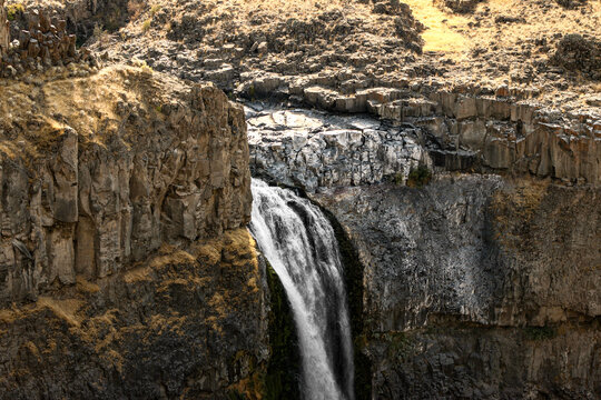 Waterfall in the Mountains of Washington