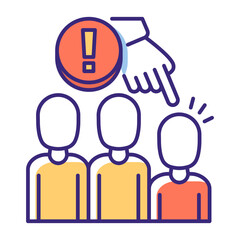 This Racism icon is suitable for Poverty.