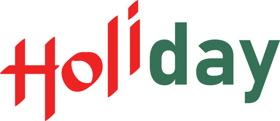 Holiday text, hand drawn calligraphy, lettering, phrase, vector for social media, header, email signature, email banner, gift tags