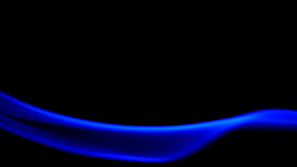 Blue Smoke Serenity: A mesmerizing abstract composition showcases a captivating dance of blue smoke, swirling and evolving gracefully against a dark background, evoking tranquility and mystery.