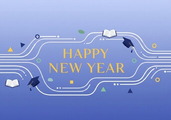 Happy New Year Hanging red Christmas bauble balls with realistic gold 3d numbers 2024 and snowflakes. Watch with Roman numeral and countdown midnight, eve for New Year. Merry Christmas. Vector.