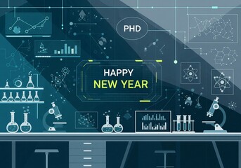 Happy New Year Hanging red Christmas bauble balls with realistic gold 3d numbers 2024 and snowflakes. Watch with Roman numeral and countdown midnight, eve for New Year. Merry Christmas. Vector.