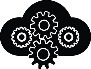 Cloud data processing with multiple gears representing operational mechanisms