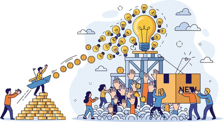 Teamwork Driving Innovation and New Ideas Generation