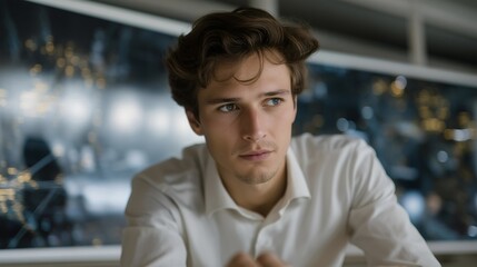 Research lab designing bio-inspired neuromorphic chips with holographic simulations of brain-like activity, engineers analyzing artificial synapses and neuron circuits, highlighting neuromorphic