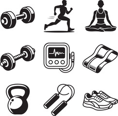 Man doing a push up on a white background fitness exercise