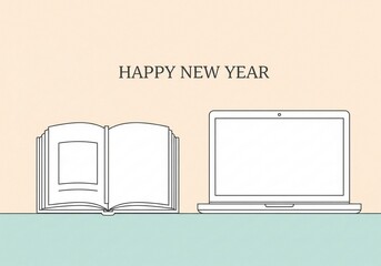 Happy New Year Hanging red Christmas bauble balls with realistic gold 3d numbers 2024 and snowflakes. Watch with Roman numeral and countdown midnight, eve for New Year. Merry Christmas. Vector.