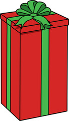 Wrapped Festive Box Graphic