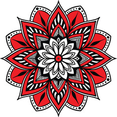 Mandala Pattern Stencil doodles sketch