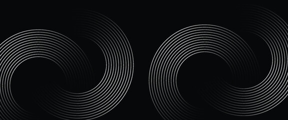 Abstract Particle Technology Background Design. Abstract wave moving point flow particles, high tech background design for brochure, flyer, magazine, business card, banner. Vector