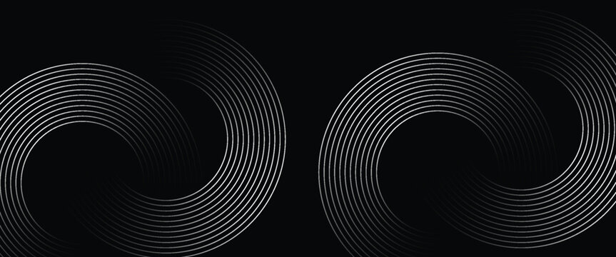 Abstract Particle Technology Background Design. Abstract wave moving point flow particles, high tech background design for brochure, flyer, magazine, business card, banner. Vector