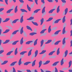 vector seamless pattern with feathers